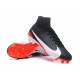 Nike Mercurial Superfly 5 FG Firm Ground Soccer Cleat - Black White Red