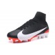 Nike Mercurial Superfly 5 FG Firm Ground Soccer Cleat - Black White Red