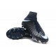 Nike Hypervenom Phantom III DF FG Flyknit Boots - Black White