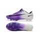 Nike Mercurial Vapor XI FG ACC Mens Soccer Boots White Purple