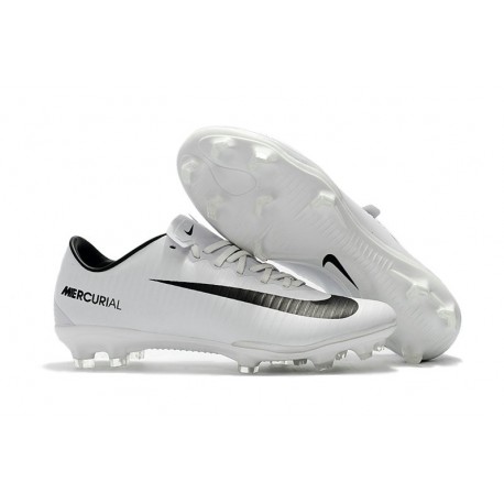 Nike Mercurial Vapor XI FG ACC Mens Soccer Boots White Black