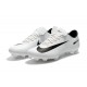 Nike Mercurial Vapor XI FG ACC Mens Soccer Boots White Black