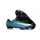 Nike Mercurial Vapor XI FG ACC Mens Soccer Boots Blue Yellow