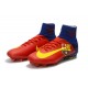 Nike Mercurial Superfly 5 FG Firm Ground Soccer Cleat - Barcelona Red Yellow