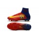 Nike Mercurial Superfly 5 FG Firm Ground Soccer Cleat - Barcelona Red Yellow