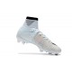 Nike Mercurial Superfly 5 FG Firm Ground Soccer Cleat - White Blue Tint