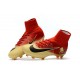 Nike Mercurial Superfly 5 FG Firm Ground Soccer Cleat - Red Yellow