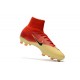 Nike Mercurial Superfly 5 FG Firm Ground Soccer Cleat - Red Yellow