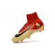 Nike Mercurial Superfly 5 FG Firm Ground Soccer Cleat - Red Yellow