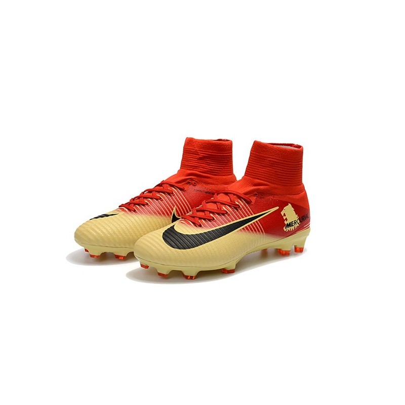 nike mercurial red cleats