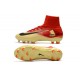 Nike Mercurial Superfly 5 FG Firm Ground Soccer Cleat - Red Yellow