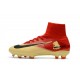 Nike Mercurial Superfly 5 FG Firm Ground Soccer Cleat - Red Yellow