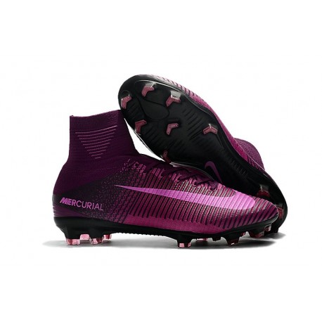 Nike Mercurial Superfly 5 FG Firm Ground Soccer Cleat - Violet Purple