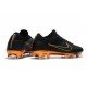 Nike Mercurial Vapor Flyknit Ultra FG ACC Mens Soccer Boots Black Golden