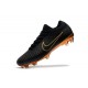 Nike Mercurial Vapor Flyknit Ultra FG ACC Mens Soccer Boots Black Golden