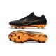 Nike Mercurial Vapor Flyknit Ultra FG ACC Mens Soccer Boots Black Golden