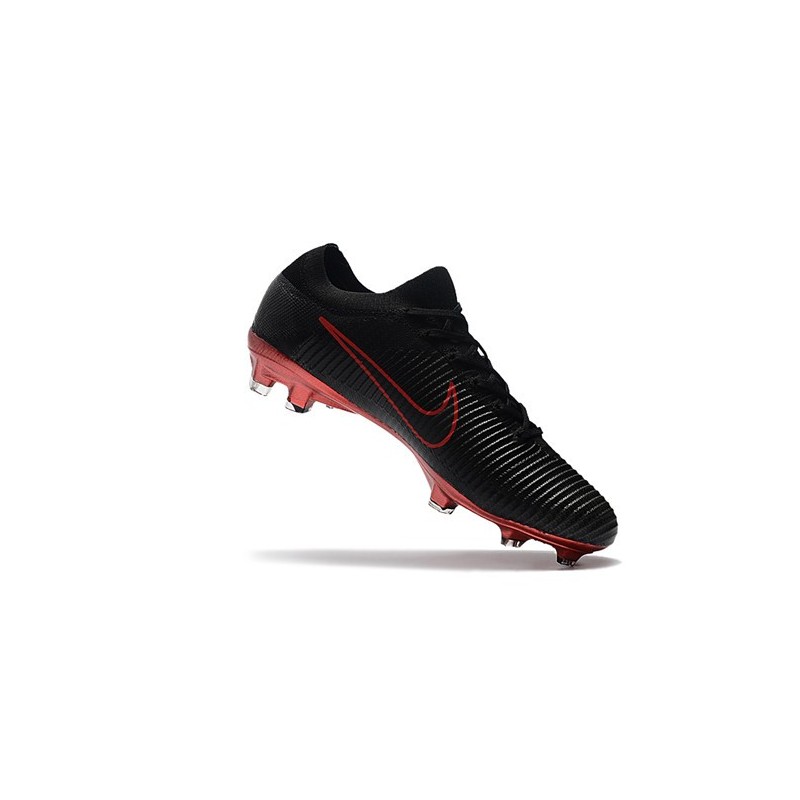 Nike Mercurial Flyknit Ultra FG ACC Soccer Black Red