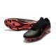 Nike Mercurial Vapor Flyknit Ultra FG ACC Mens Soccer Boots Black Red