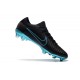 Nike Mercurial Vapor Flyknit Ultra FG ACC Mens Soccer Boots Black Blue