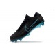 Nike Mercurial Vapor Flyknit Ultra FG ACC Mens Soccer Boots Black Blue