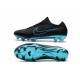 Nike Mercurial Vapor Flyknit Ultra FG ACC Mens Soccer Boots Black Blue