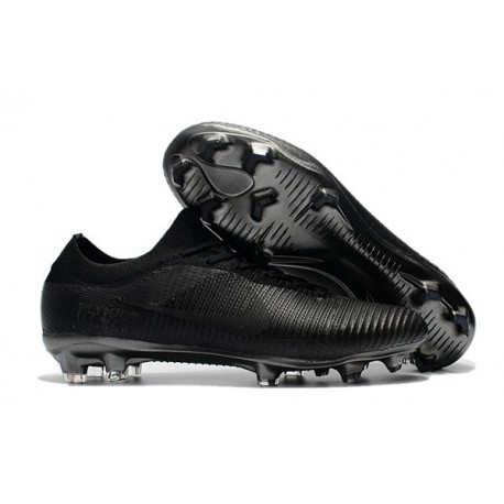 Nike Mercurial Vapor Flyknit Ultra FG ACC Mens Soccer Boots Full Black