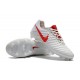 New Nike Tiempo Legend 7 FG K-leather Football Boots White Red