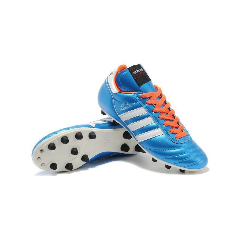 adidas Copa Mundial FG K-Leather Football Shoes Solar Blue