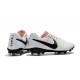 Nike Tiempo Legend VII FG ACC Mens Soccer Cleats - White Black