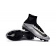 Nike Mercurial Superfly 5 FG Firm Ground Soccer Cleat - Silver Black