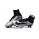 Nike Mercurial Superfly 5 FG Firm Ground Soccer Cleat - Silver Black