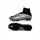 Nike Mercurial Superfly 5 FG Firm Ground Soccer Cleat - Silver Black