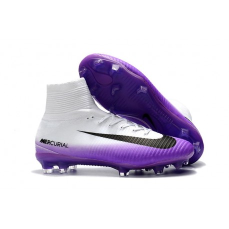 purple mercurial cleats