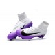 Nike Mercurial Superfly 5 FG Firm Ground Soccer Cleat - White Purple