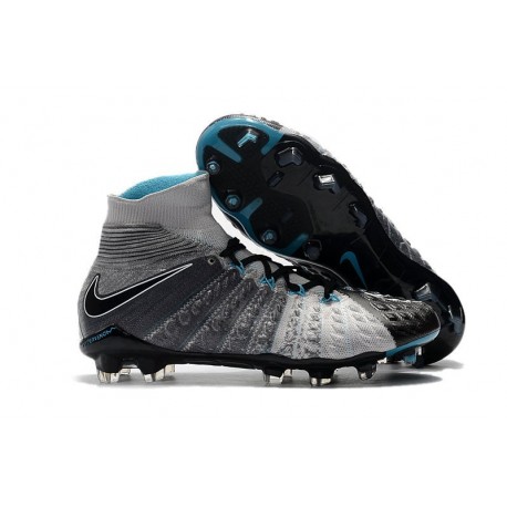 Nike Hypervenom Phantom 3 FG ACC Cleats - Grey Black