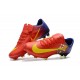 Nike Mercurial Vapor XI FG ACC Barcelona Soccer Boots Red Yellow