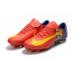 Nike Mercurial Vapor XI FG ACC Barcelona Soccer Boots Red Yellow