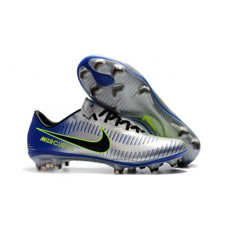 Nike Mercurial Vapor 11 FG Firm Ground New Cleat - Silver Black