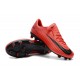 Nike Mercurial Vapor 11 FG Firm Ground New Cleat - Red Black