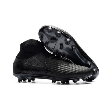 Top Nike Magista Obra 2 FG Firm Ground Boots - All Black