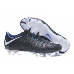 Nike Hypervenom Phantom 3 FG Firm Ground Shoes - Black White