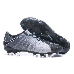 Nike Hypervenom Phantom 3 FG Firm Ground Shoes - Grey Black