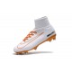 Nike Mercurial Superfly V FG ACC Mens Boot - White Orange CR7