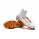 Nike Mercurial Superfly V FG ACC Mens Boot - White Orange CR7