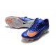 Nike Mercurial Vapor 11 FG Firm Ground New Cleat - Blue Orange