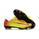 Nike Mercurial Vapor 11 FG Firm Ground New Cleat - Yellow Red