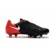 News Men Nike Magista Opus II FG Soccer Shoes Black Red