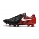 News Men Nike Magista Opus II FG Soccer Shoes Black Red