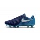 News Men Nike Magista Opus II FG Soccer Shoes Cyan Blue