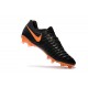 Nike Tiempo Legend VII FG ACC Mens Soccer Cleats - Black Orange